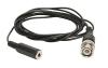 BNC to 3.5 mm Mono Audio Socket Cable (2 m)